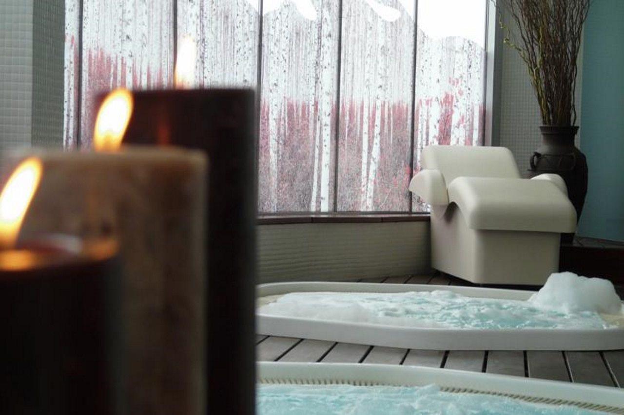 Gran Hotel Lakua Витория Экстерьер фото A spa
